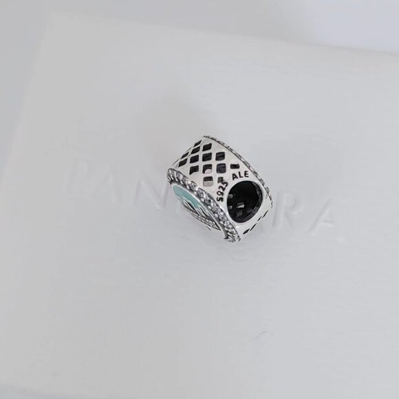 Pandora Houston Texas Bead Charm Travel Pendant S925 Silver with box - Picture 4 of 5